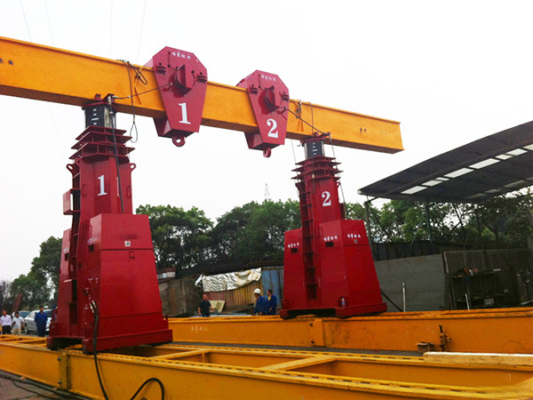 液壓龍門吊調試-1